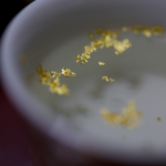 EVER TRIED SAKE WITH GOLD FLAKES?