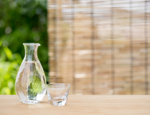 5 Glass sake sets for cold sake【can be bought on Amazon】